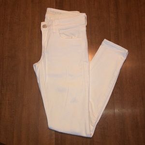 NEW AEO White Super Stretch Jeggings